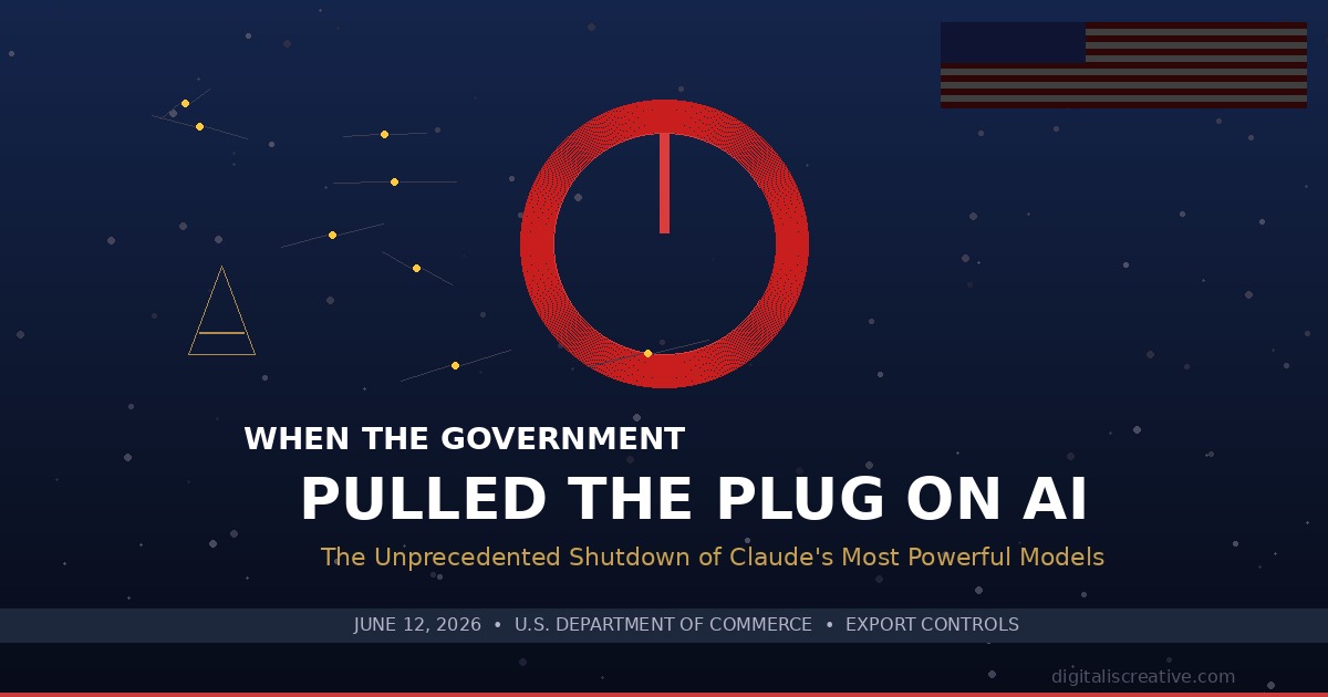 When the Government Pulled the Plug on AI